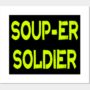 Antifa Soup Soldier Posters and Art